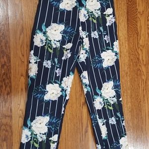 FLORAL DRESS PANTS